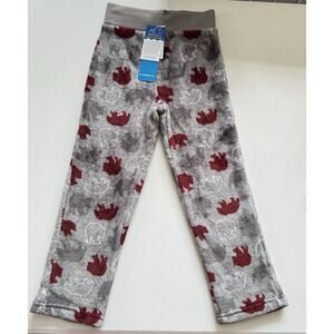 Jellifish Gray Bear Little Boy's Microfleece Lounge Pants Size; XXS (4-5) NWT